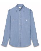 Chemise Poche indigo