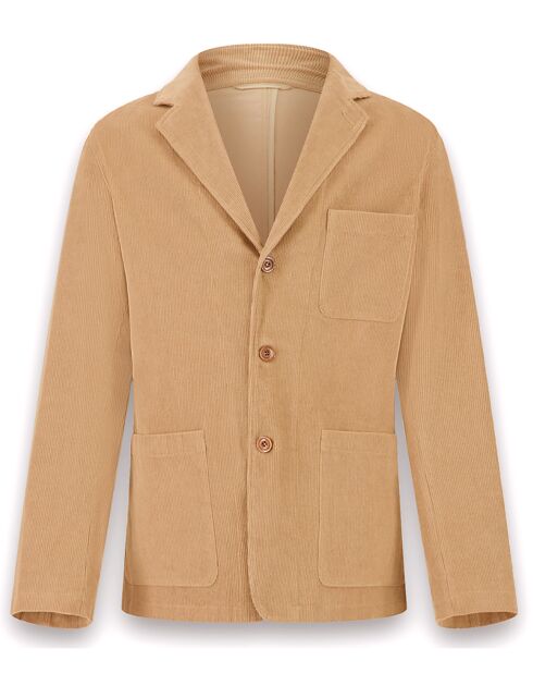 Veste en Velours côtelé Jonny beige