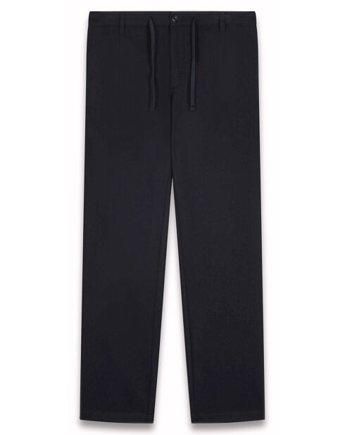 Pantalon en Laine mélangée Pétrolier marine