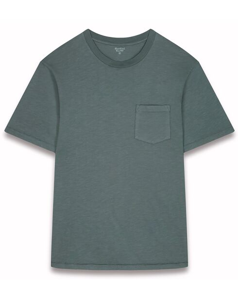 T-Shirt Équipage de Poche tonnerre