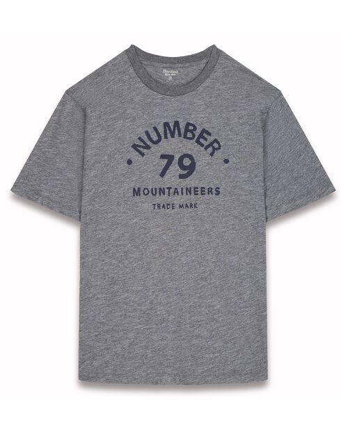 T-Shirt Tee 79 mélange gris foncé