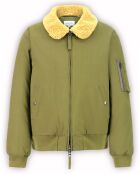 Blouson Biche olive noire