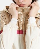 Imperméable Pyro écru/doré