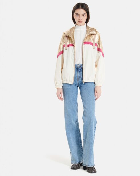 Imperméable Pyro écru/doré