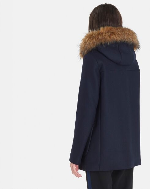 Manteau en Laine mélangée Gabie marine