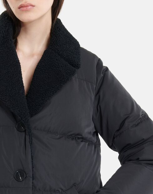 Doudoune longue Daisy noire