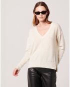 Pull Pucci beige doré