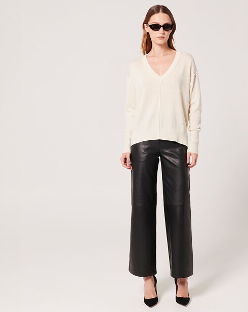 Pull Pucci beige doré