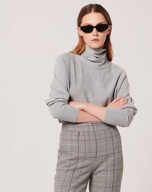Pull Pruna gris chiné