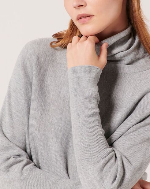 Pull Pruna gris chiné