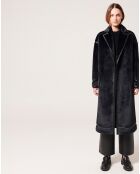 Manteau en fausse fourrure Monranda marine
