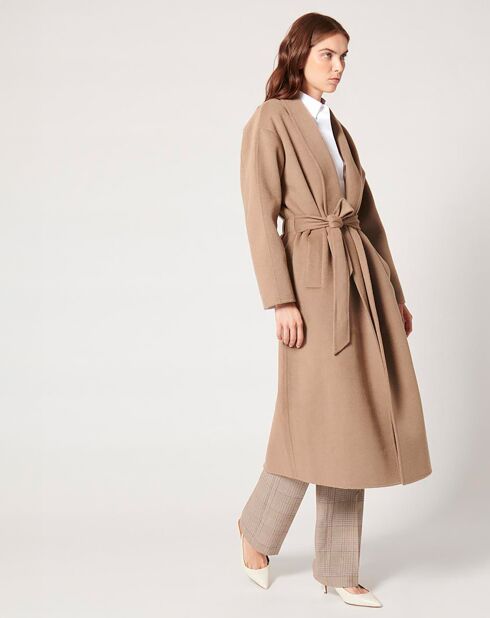 Manteau en Laine mélangée Minesota mastic