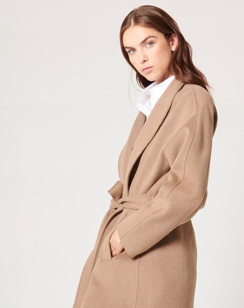 Manteau en Laine mélangée Minesota mastic