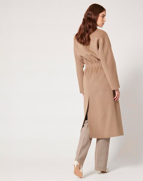 Manteau en Laine mélangée Minesota mastic