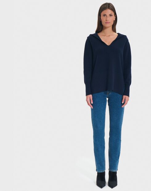 Pull en Laine & Coton Novalie nocturne