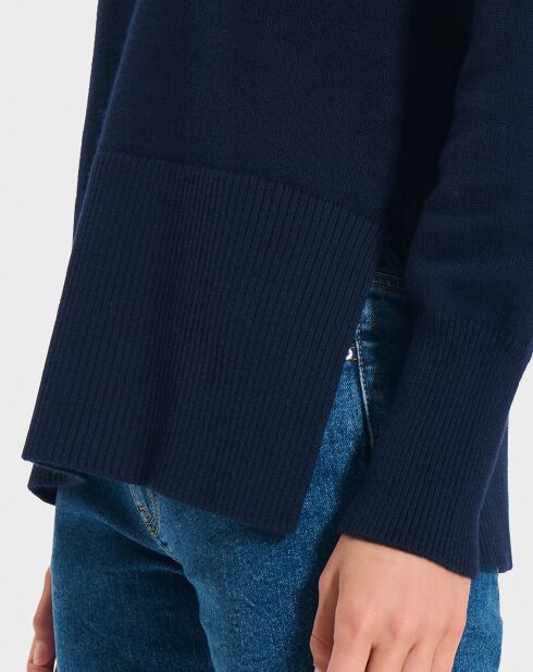 Pull en Laine & Coton Novalie nocturne