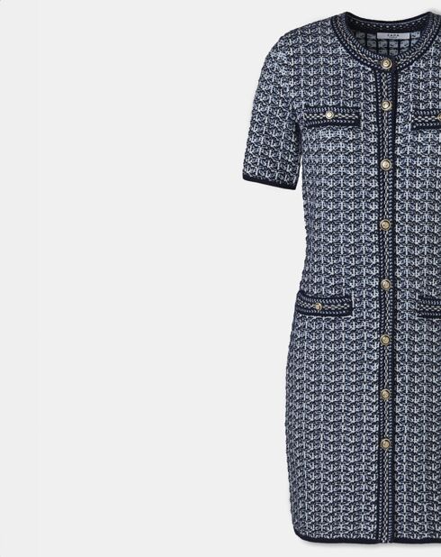 Robe 100% Laine Risma nocturne