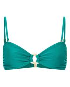 Haut de maillot de bain Anna vert émeraude