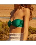 Haut de maillot de bain Anna vert émeraude