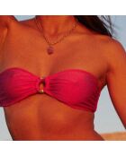 Haut de maillot de bain Anna magenta