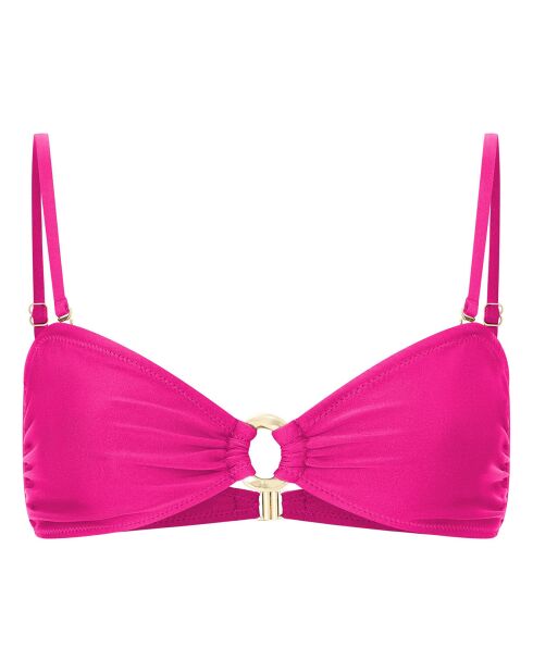 Haut de maillot de bain Anna magenta