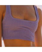 Haut de maillot de bain Hoola lilas
