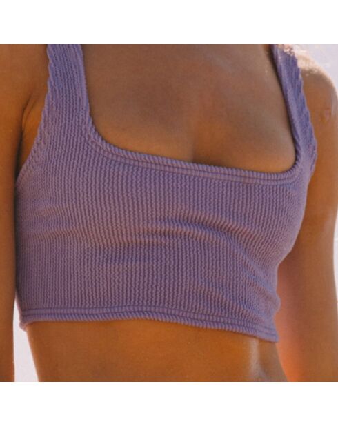 Haut de maillot de bain Hoola lilas