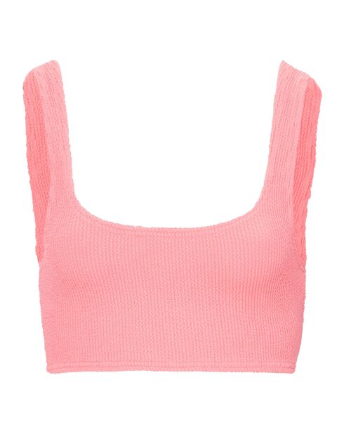 Haut de maillot de bain Hoola corail