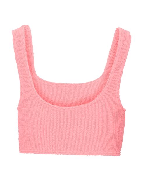 Haut de maillot de bain Hoola corail
