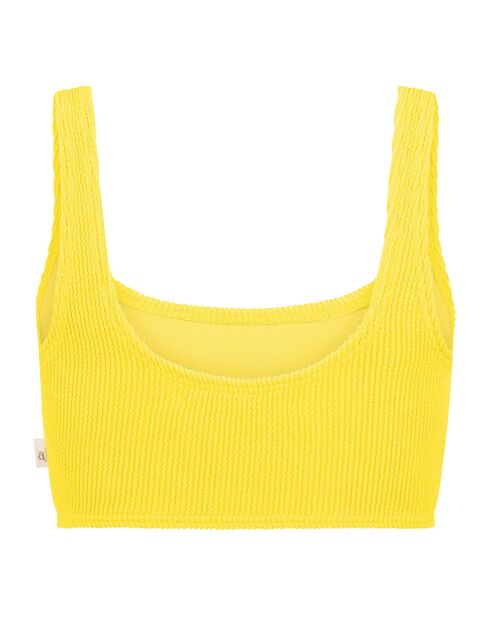 Haut de maillot de bain Hoola jaune