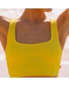 Haut de maillot de bain Hoola jaune