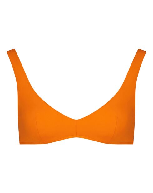 Haut de maillot de bain Deluca orange