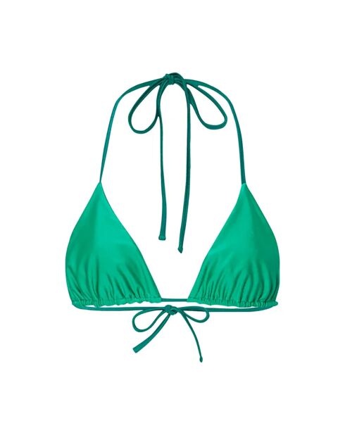 Haut de maillot de bain Fanny réversible vert