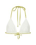 Haut de maillot de bain Fanny réversible écru