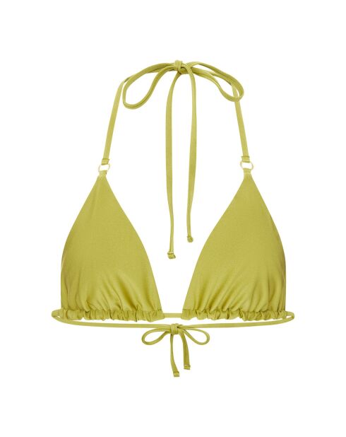 Haut de maillot de bain Fanny réversible écru