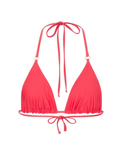 Haut de maillot de bain Fanny réversible rose fuschia