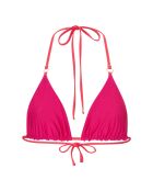 Haut de maillot de bain Fanny réversible rose fuschia