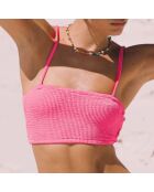 Haut de maillot de bain Pamela rose