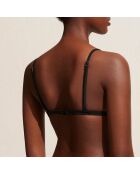 Haut de maillot de bain triangle noir