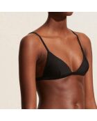 Haut de maillot de bain triangle noir