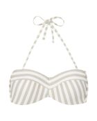 Haut de maillot de bain bandeau gris