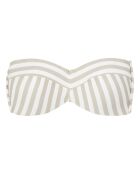 Haut de maillot de bain bandeau gris