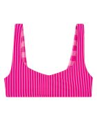 Haut de maillot de bain Elle réversible rose