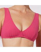 Haut de maillot de bain Annie rose