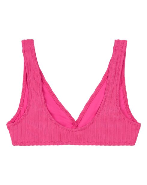 Haut de maillot de bain Annie rose