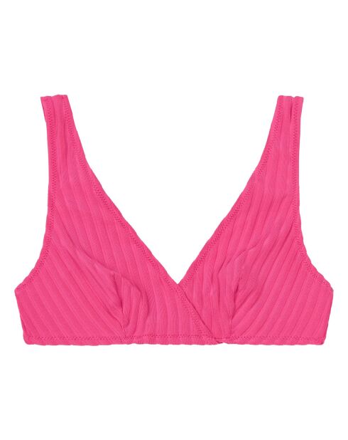 Haut de maillot de bain Annie rose