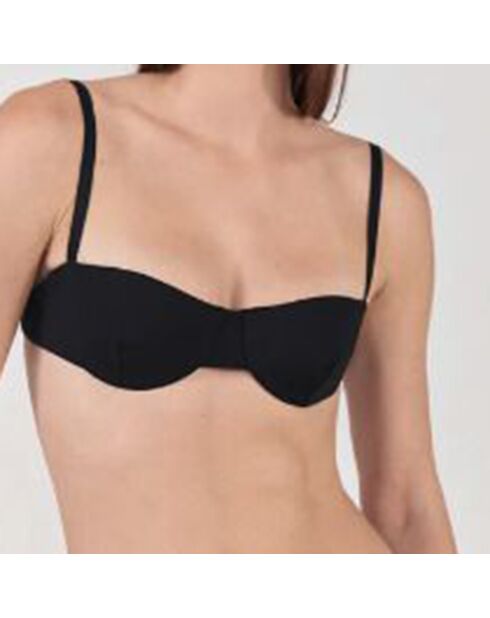 Haut de maillot de bain Classic noir
