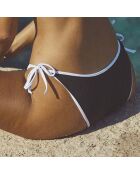 Bas de maillot de bain côtelé L'intemporelle noir