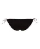 Bas de maillot de bain côtelé L'intemporelle noir