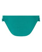 Bas de maillot de bain Anna drapé vert émeraude